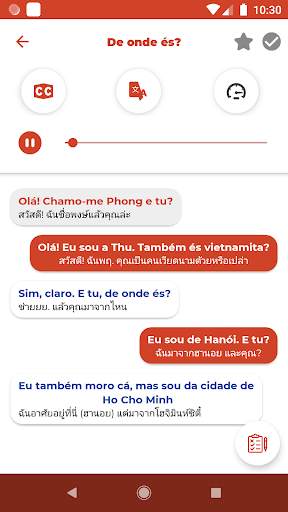 เรียนรู้ภาษาโปรตุเกส - การฟังและการพูด screenshot 5