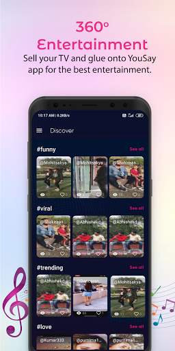 YouSay Short Video App | Snack on Funny Apps screenshot 6