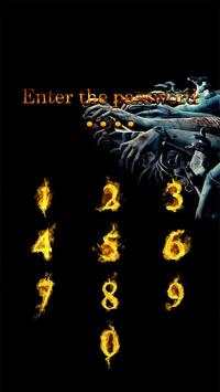 Applock Theme Hand Hell screenshot 2