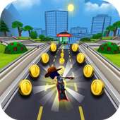 New Bus Hours Subway Surf Runner 3D logo