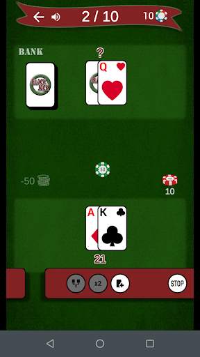 BlackJack: card game screenshot 5