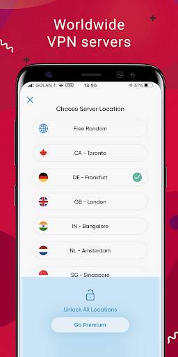 Unlimited and Ultra Fast VPN Proxy screenshot 3