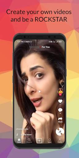 Rockstar - Indian TikTok Short Video App screenshot 1