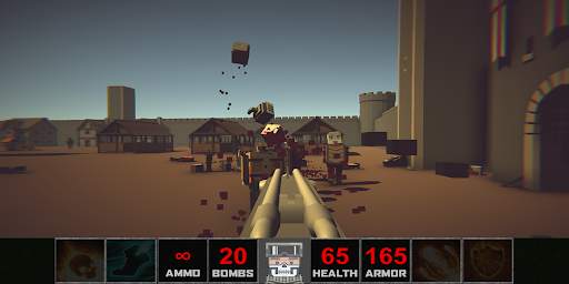 DOOM Zombies:Pixel Combat Bo3 Zombies Block Strike स्क्रीनशॉट 3