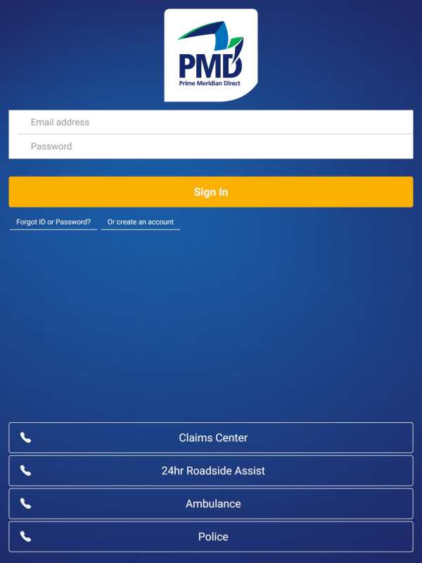 PMD ‐ Prime Meridian Direct - Car Insurance स्क्रीनशॉट 6