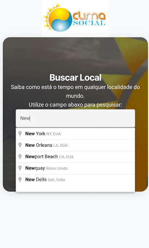 Clima Social screenshot 4