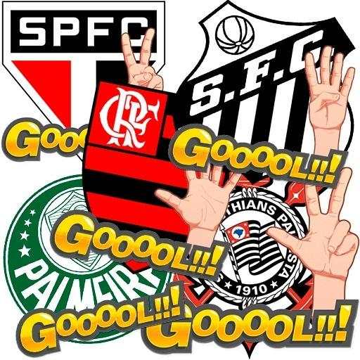 Figurinhas de times de futebol para WhatsApp ⚽ 2.5