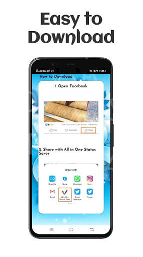 All in one status saver and TikTok downloader screenshot 5