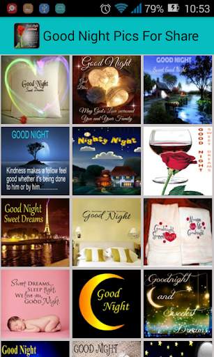 Good Night Pics For Share screenshot 1