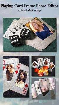 Playing Card Frame Photo Editor - Blend Me Collage 3 تصوير الشاشة