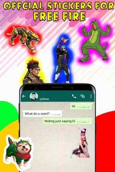 Free fire Stickers for WhatsApp 2020 WAStickerapps screenshot 1