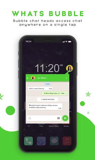 Whatsbubble - Notify bubble chat screenshot 3