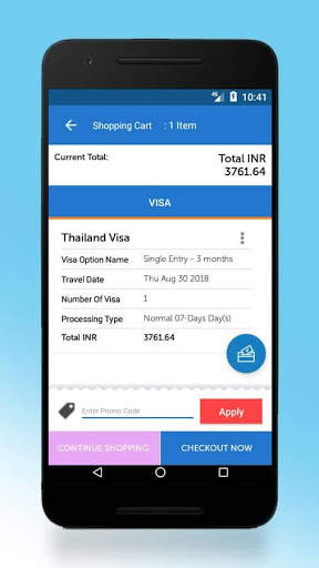 Thailand Visa screenshot 6