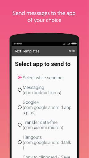 Text Templates - Templates and Message Scheduler скриншот 6