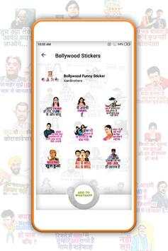 funny bollywood stickers for whatsapp screenshot 2