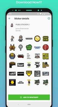 PUBG WA Stickers screenshot 4