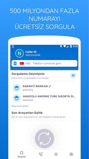 Türk Caller - Numara Sorgulama screenshot 2