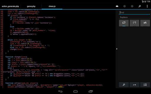 DroidEdit (free code editor) screenshot 22