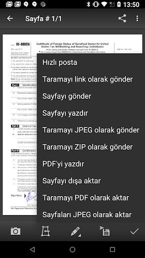 Mobile Doc Scanner (MDScan)   OCR screenshot 4