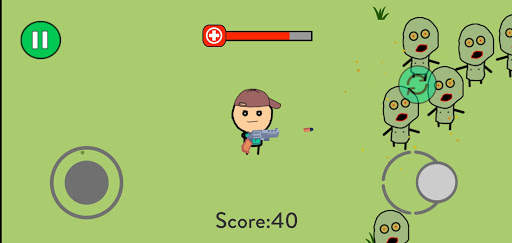 Zombie Slayer : 2D Survival screenshot 2