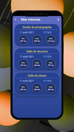 Compteur de lumière. Luxmètre screenshot 4