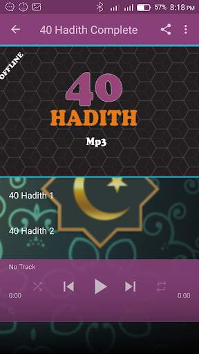 Arba'una Hadith Mp3-Jafar скриншот 4