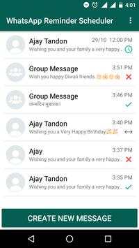 WhatsApp Reminder Scheduler screenshot 1
