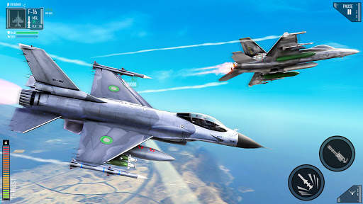 Air Fighting Jet Airplane Game screenshot 5