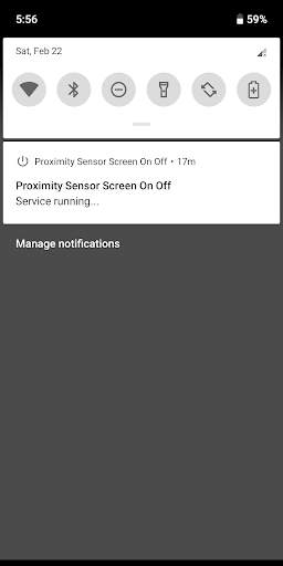 Proximity Sensor Screen On Off screenshot 3