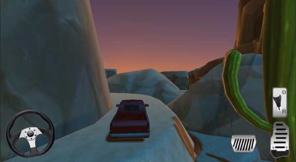 3D Car Hill Climb screenshot 1