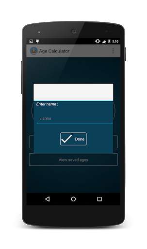 Age calculator(Date-Date) screenshot 4