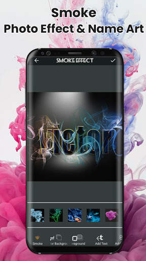Smoke Photo Effect - Name Art screenshot 8