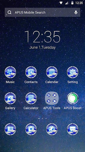 Scene-APUS Launcher theme screenshot 1