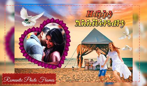 Romantic Photo Frame screenshot 2