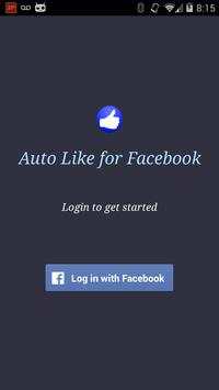 Auto Like for Facebook Lite screenshot 1