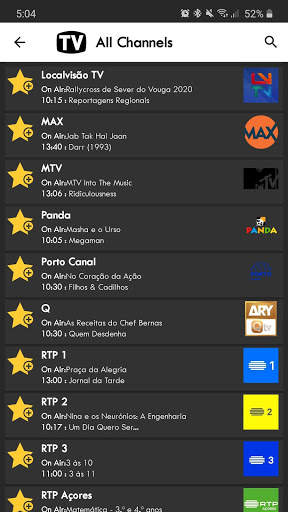 Portugal TV Guide 6 تصوير الشاشة