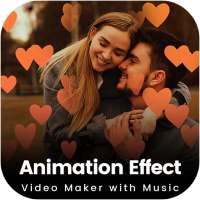 Animation Effects Video Maker - Heart Effect video logo