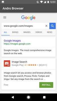 Andro Browser screenshot 5