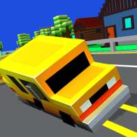 traffic roads Blocky HighWay Mod Racer tomb