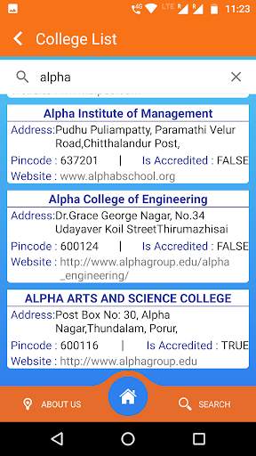 Careers Courses Colleges screenshot 2