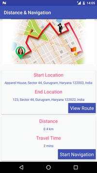 GPS Driving Route Finder screenshot 4