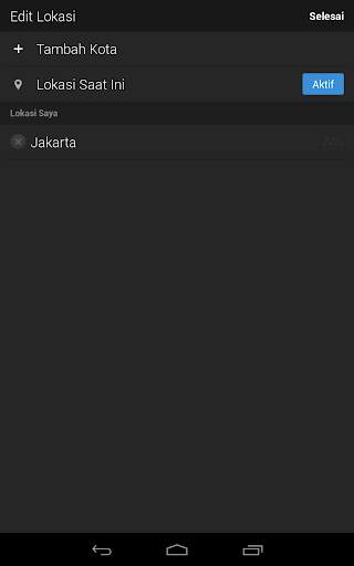 Yahoo Cuaca screenshot 13