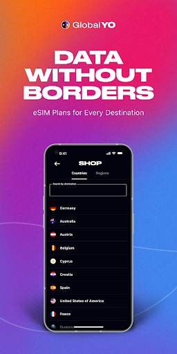 Global YO: eSIM & Travel Data screenshot 1