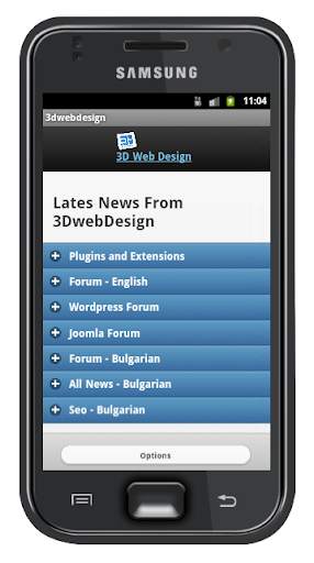 3D Web Design old version screenshot 1