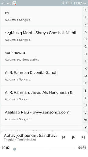Snippy Music Player screenshot 4