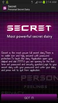 Secret Dairy screenshot 2