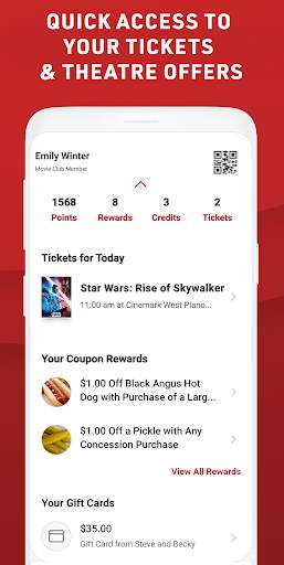 Cinemark Theatres screenshot 4