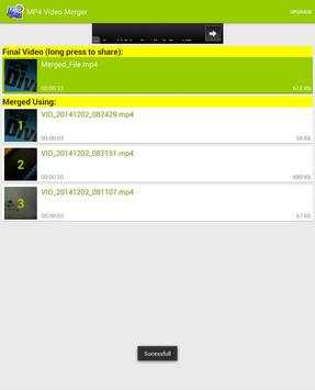 MP4 Video Merger screenshot 4