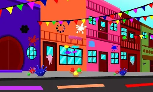 Escape Happy Holi screenshot 2