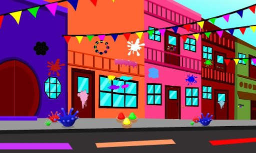 Escape Happy Holi screenshot 2